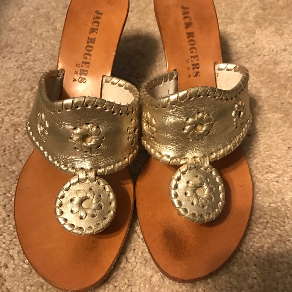 Silver Jack Rogers Wedges